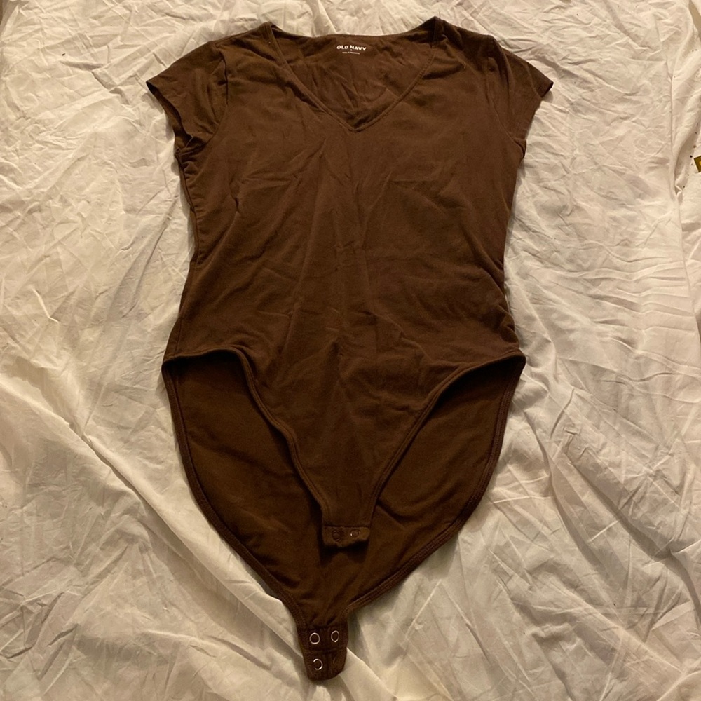 Old Navy Cap Sleeve Double-Lined Body Suit